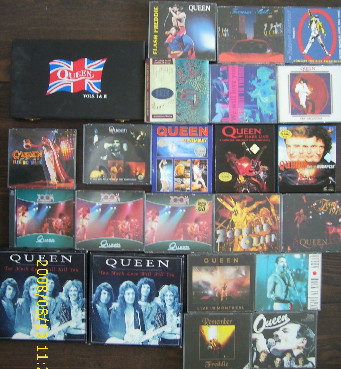 queen 215 boxvol i en ii